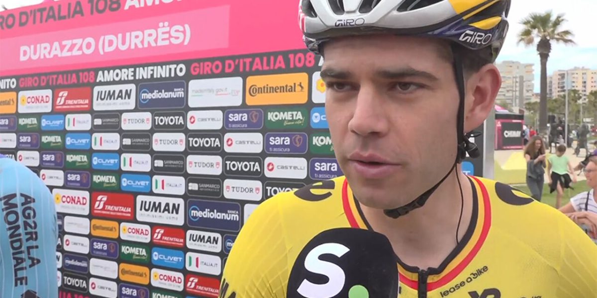 Wout van Aert "voelt zich oké", maar zit met vraagtekens: "Weet niet hoe laatste klimmetje me zal bevallen"
