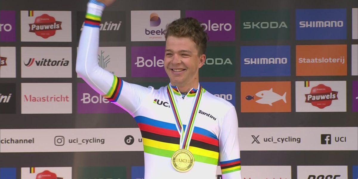 Florian Vermeersch volgt Van der Poel op als wereldkampioen gravel