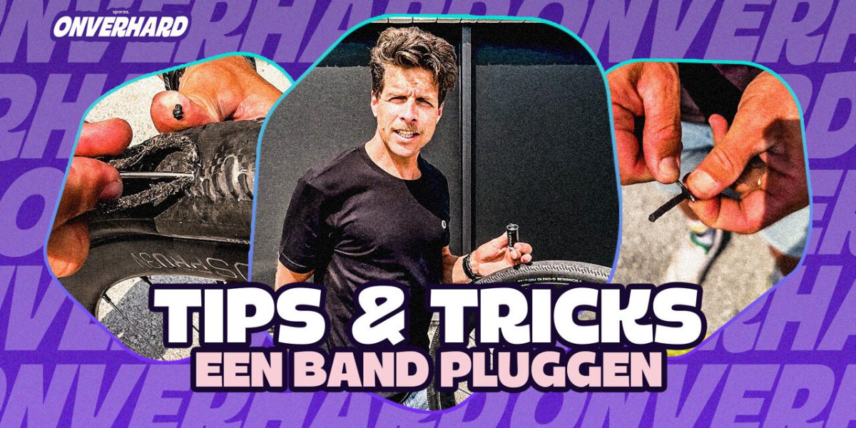 Een band pluggen doe je zo!