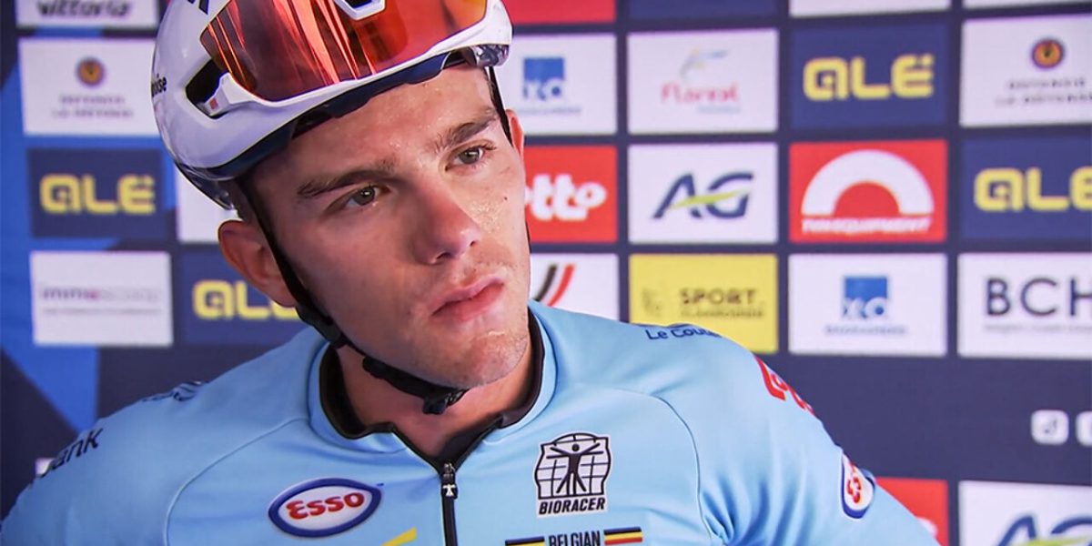 Thibau Nys heeft geen supergevoel op "niet zo aangenaam" EK-parcours: "Het gaat vrij moeizaam"