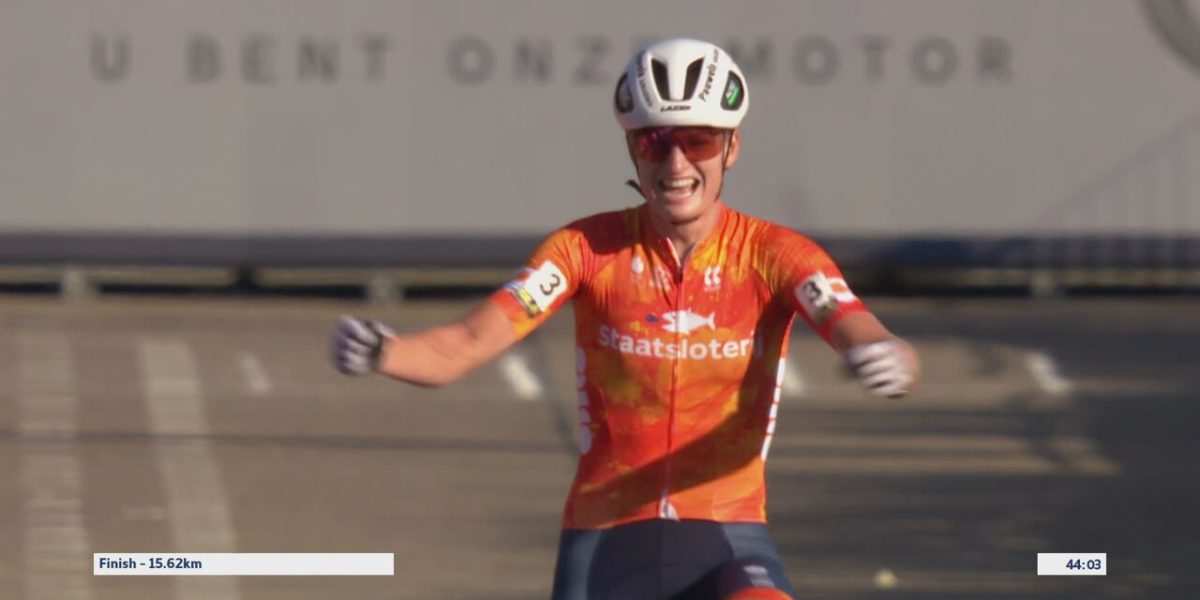 Bentveld rijdt naar goud, De Schoesitter valt net naast het podium