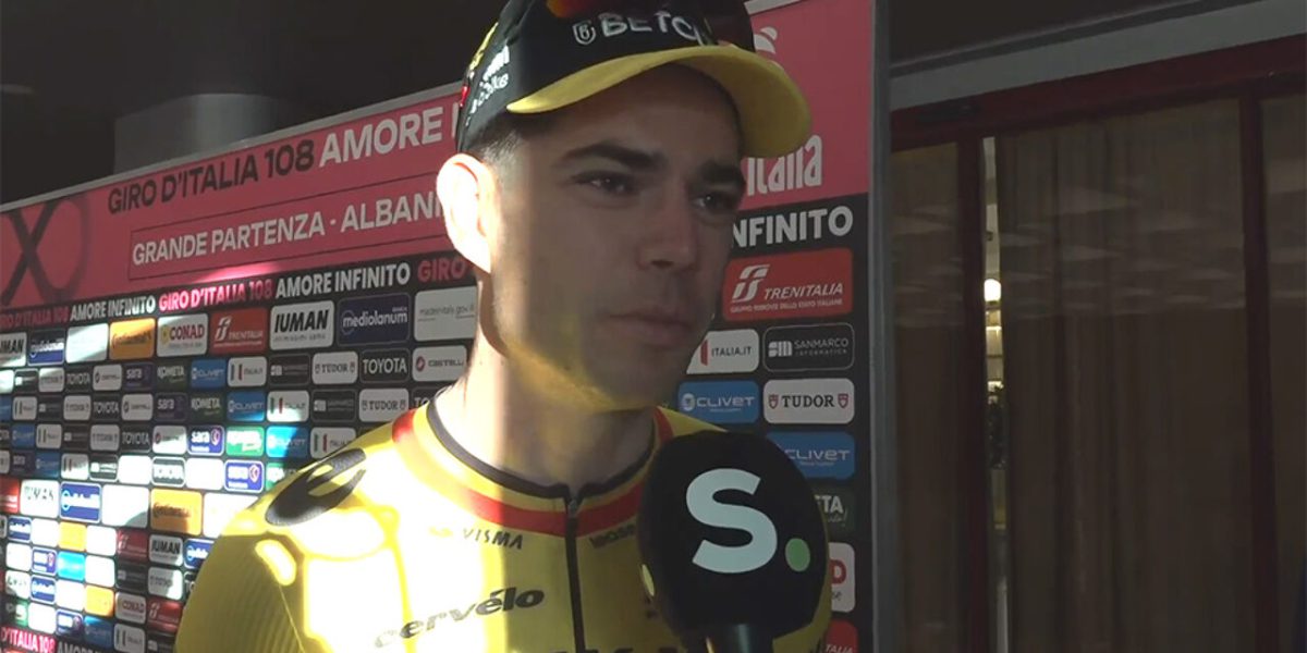 Ziekte fnuikt de ambities van Wout van Aert bij de start van de Giro: "Ik tast in het duister hoe goed mijn conditie is"