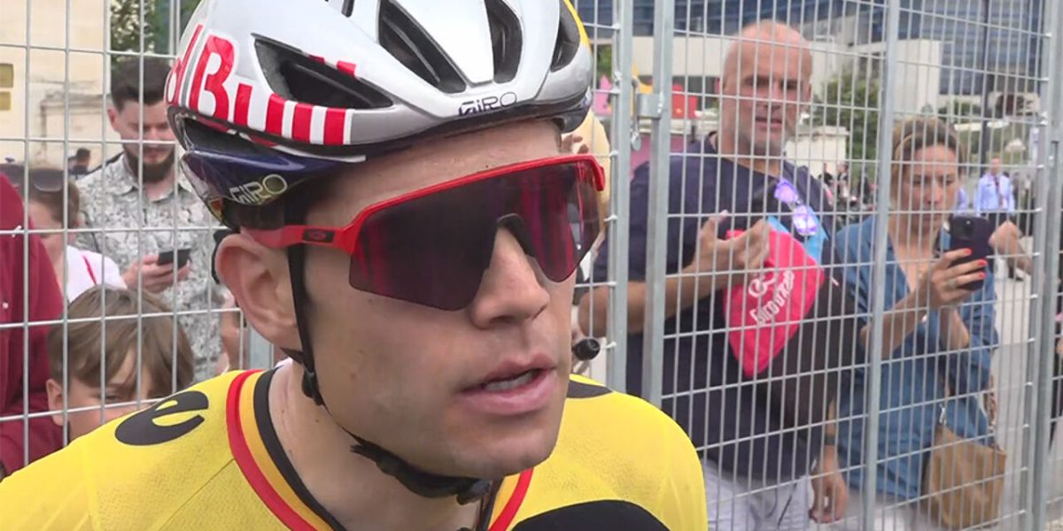 Wout van Aert had 2e plek "niet verwacht" en droomt van roze: "Maar Pedersen is ook goeie tijdrijder"
