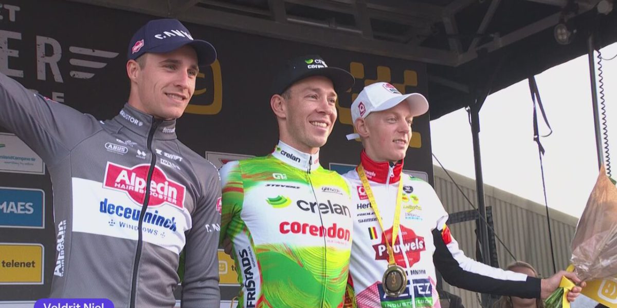 Sweeck pakt z’n eerste zege na nipte sprint, Brand oppermachtig in Niel