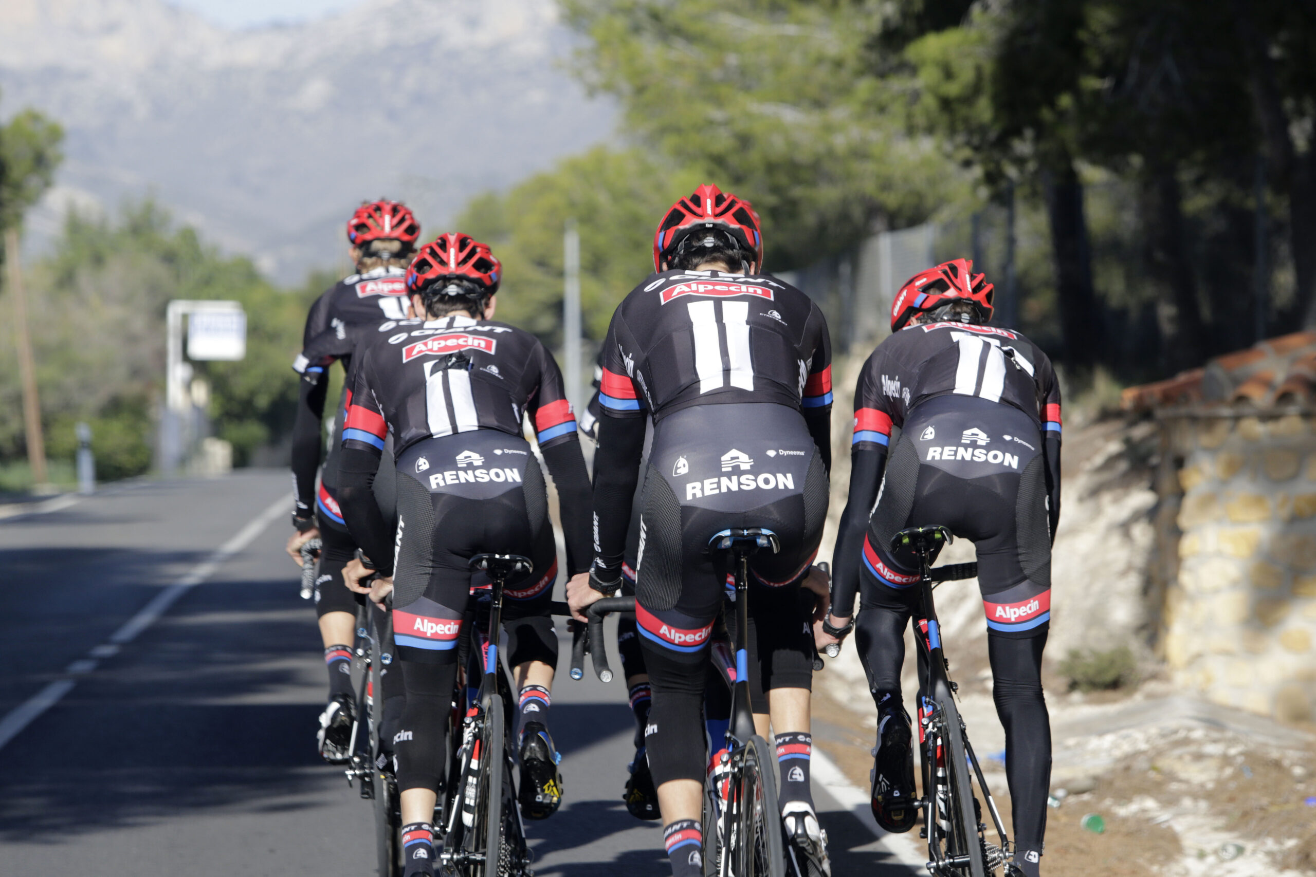 Calpe - Spain - wielrennen - cycling - radsport - cyclisme -  pictured during trainingstage Team Giant - Alpecin  - photo Anton Vos/Sabine Jacob/Cor Vos © 2015