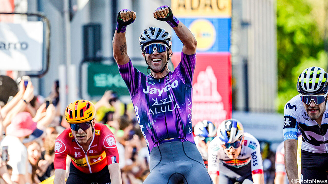 Op de valreep, Michael Matthews sluit zijn voorjaar af met winst in Frankfurt