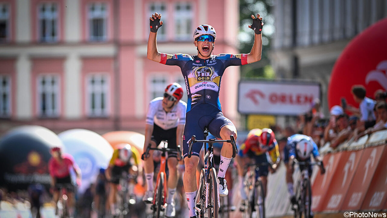 Paul Magnier sprint in Polen oppermachtig naar zijn eerste overwinning in de WorldTour