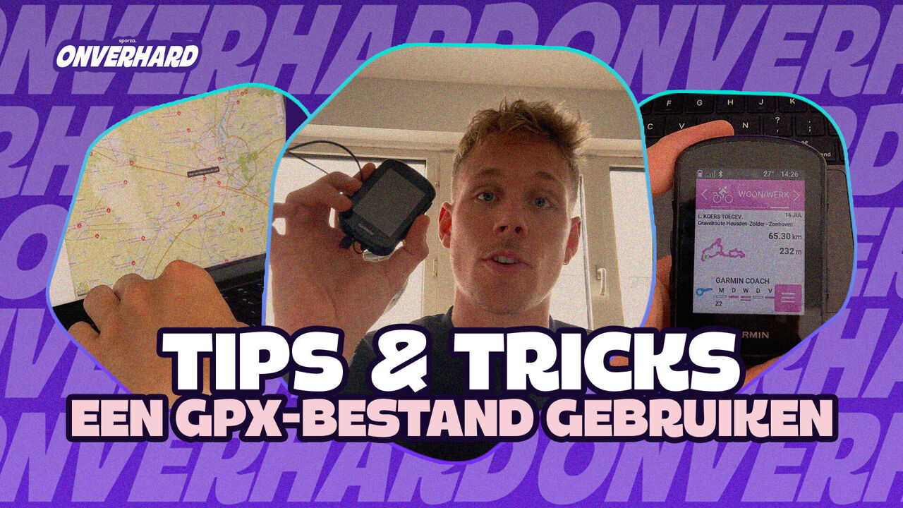 Geen gepruts meer vlak voor je rit: dit is hoe je vlot een gpx-bestand op je fietscomputer zet