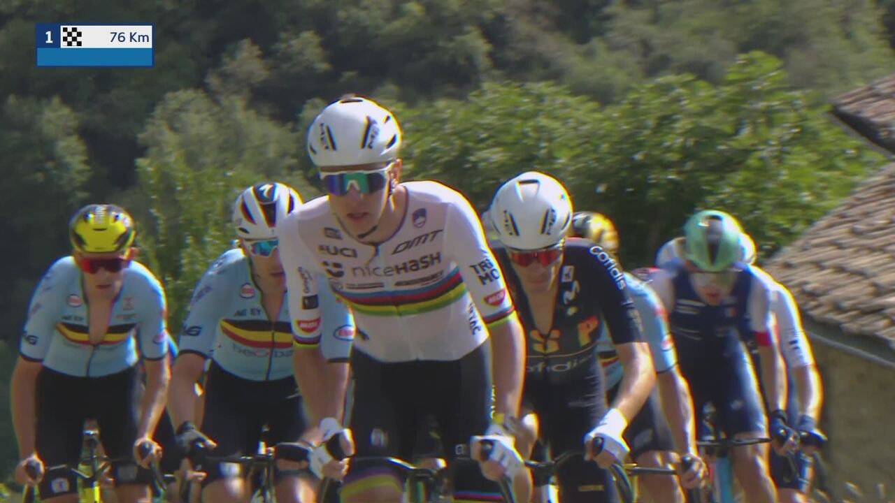 Oppermachtige Tadej Pogacar is nu ook Europees kampioen, Evenepoel pakt opnieuw zilver