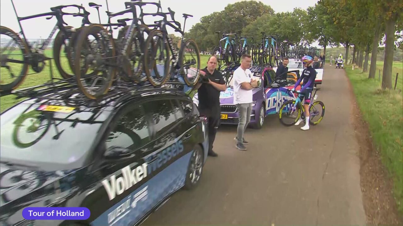 Wedstrijd stopgezet door veiligheidsprobleem in de Tour of Holland