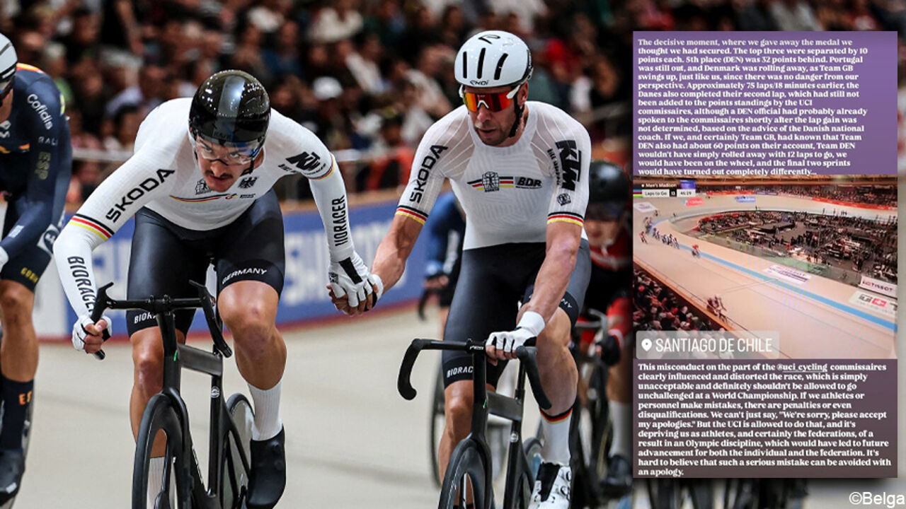 "De UCI berooft ons als atleten": Duitse ploegkoersers hopen op gevolgen na nalatigheid die hen medaille kostte