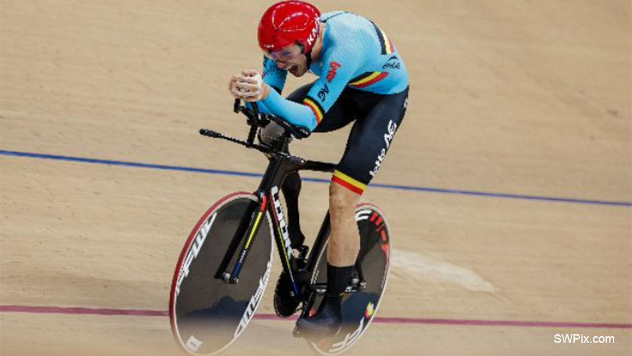 Jarno Thierens zorgt voor brons op kilometer op 1e dag WK G-baanwielrennen: "Bevestiging van 10 jaar werken"