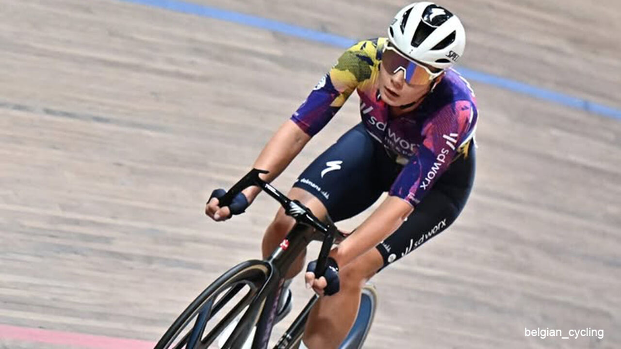 Lotte Kopecky luistert rentree op met Belgische omniumtitel: "Blessure blijft vraagteken, maar ik heb veel zin in 2026"